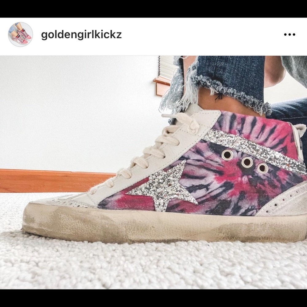 💖NIB Tie Dye Leather Midstar 39💖 - Picture 1 of 5